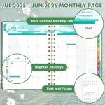 Academic Planner Hardcover Weekly Monthly 6.4×8.5
