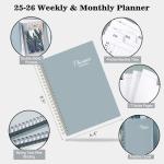 2025-2026 Academic Planner Flexible Cover Pocket