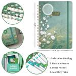 Academic Planner Hardcover Weekly Monthly 6.4×8.5