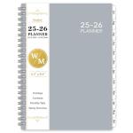 Planner 2025-2026 - 2025-2026 Planner from July 2025 - June 2026, Academic Planner 2025-2026 Weekly & Monthly Spreads, 6.25" x 8.3", 12 Monthly Tabs, Strong Twin-Wire Binding