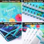 2025 Planner Weekly Monthly Calendar Organizer