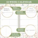 2025 Planner Monthly Weekly Reference Calendar