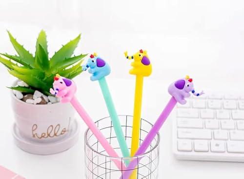 Chinshwehaw cartoon animal gel pens in 4 different color styles