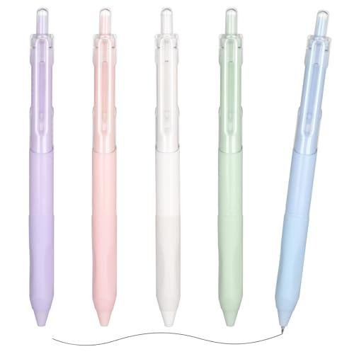Hianjoo retractable gel ink pen with soft silicone grip