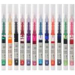 DENSET 12‑Pack 0.5mm Multicolor Rolling Pens