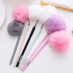 Bluelans 0.5mm Faux Fur Pom Gel Pen