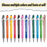 Coregiftr Personalized Retractable Ballpoint Stylus Pen