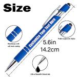 Coregiftr Personalized Retractable Ballpoint Stylus Pen