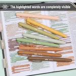 Mr. Pen Earth Tone Gel Highlighters 8‑Pack