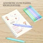 FEIOLA 6‑Pack Aesthetic Gel Highlighters