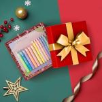 GOTIDEAL 12‑Pack No‑Bleed Gel Highlighters