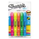 Sharpie Bullet Tip Gel Highlighters 5‑Pack