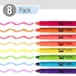 Mr. Pen No‑Bleed Gel Highlighters 8‑Pack