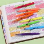 Mr. Pen No‑Bleed Gel Highlighters 8‑Pack