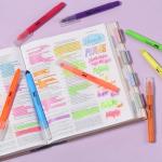 Mr. Pen No‑Bleed Gel Highlighters 8‑Pack