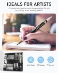 Nicpro 6‑Pack Art Mechanical Pencil Set