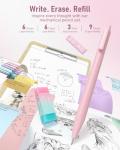 Four Candies 39‑Piece School Supplies Kit Pink