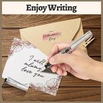 Wonwood_direct Calligraphy Set, 7 Pcs Fountain Pen with Different Replaceable Nib and 40 Replaceable Ink Cartridge in 13 Color for Beginner Writing and Drawing Calligraphy Kit