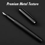 JINHAO Fountain Pen Fine Nib, Includes Ink Cartridges & Converter, Perfect Weight, Optimal Flow, No Skips