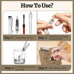 Wonwood_direct Calligraphy Set, 7 Pcs Fountain Pen with Different Replaceable Nib and 40 Replaceable Ink Cartridge in 13 Color for Beginner Writing and Drawing Calligraphy Kit