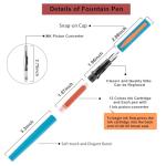 DTianSir 7‑Nib Fountain Pen Set