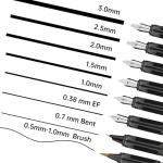 GC QUILL 8‑Pack Fountain Pen Set