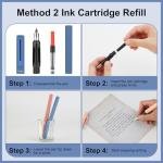 GC QUILL 8‑Pack Fountain Pen Set