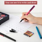 DTianSir 7‑Nib Fountain Pen Set