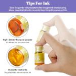 PDCTACST 16‑Piece Glass Dip Pen Set