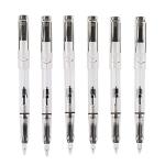 Lanxivi Clear Fountain Pen Set 6‑Tip