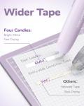 Four Candies 6mm Retractable Correction Tape Purple