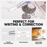 KILINEO Refillable Retractable Correction Tape 4‑Pack