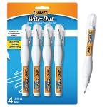 BIC Shake ’n Squeeze Correction Pen 4‑Pack
