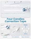 Four Candies Refillable Correction Tape 2‑Pack