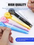 Alopuxi 5‑Pack White Correction Tape Pen