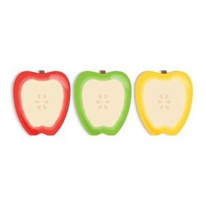 Apple Shaped Sticky Note Pad Set