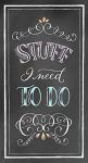 Chalkboard To‑Do Sticky Note Book