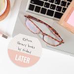 Now Next Later Sticky Note Pad Trio