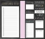 Chalkboard To‑Do Sticky Note Book