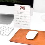 Folk Butterfly 5‑Pack Pastel Sticky Notes