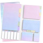 Hommie 410‑Pack Indexed Sticky Note Tabs