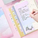 Hommie 410‑Pack Indexed Sticky Note Tabs