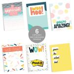 Modern Appreciation 6‑Pack Encouragement Sticky Notes