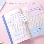 Hommie 410‑Pack Indexed Sticky Note Tabs