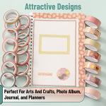 Mr. Pen 21‑Roll Boho Design Washi Tape