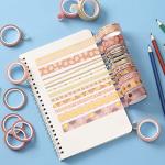 Mr. Pen 21‑Roll Boho Design Washi Tape