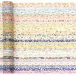 YUBBAEX 50‑Roll Floral Washi Tape Pack
