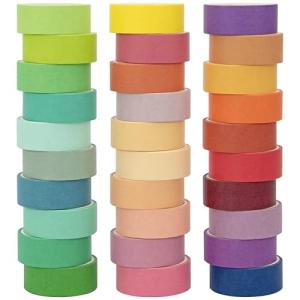 WAPETASHI 30‑Roll Decorative Washi Tape Set