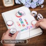 Mr. Pen 8‑Roll Geo Labyrinth Washi Tape