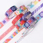 Mr. Pen 8‑Roll Geo Labyrinth Washi Tape